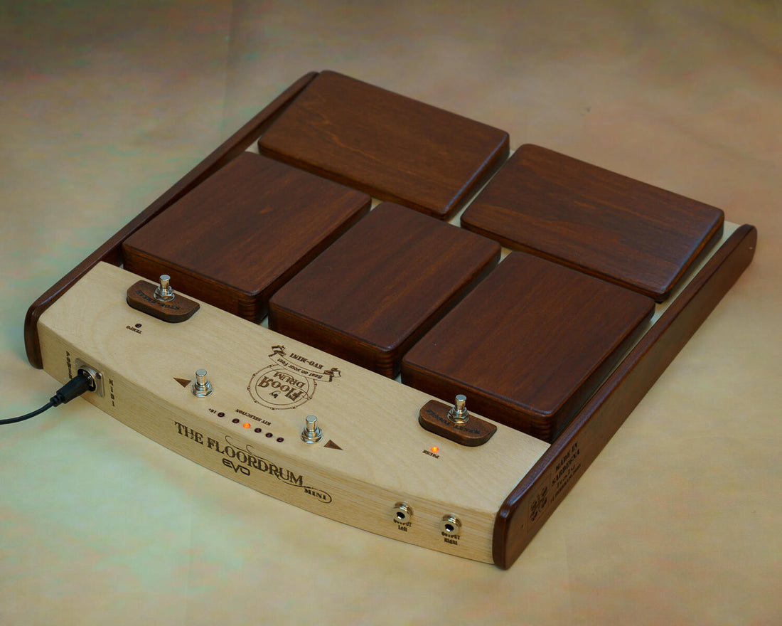 Floordrum - Handcrafted Foot Percussion for Modern One-Man Bands