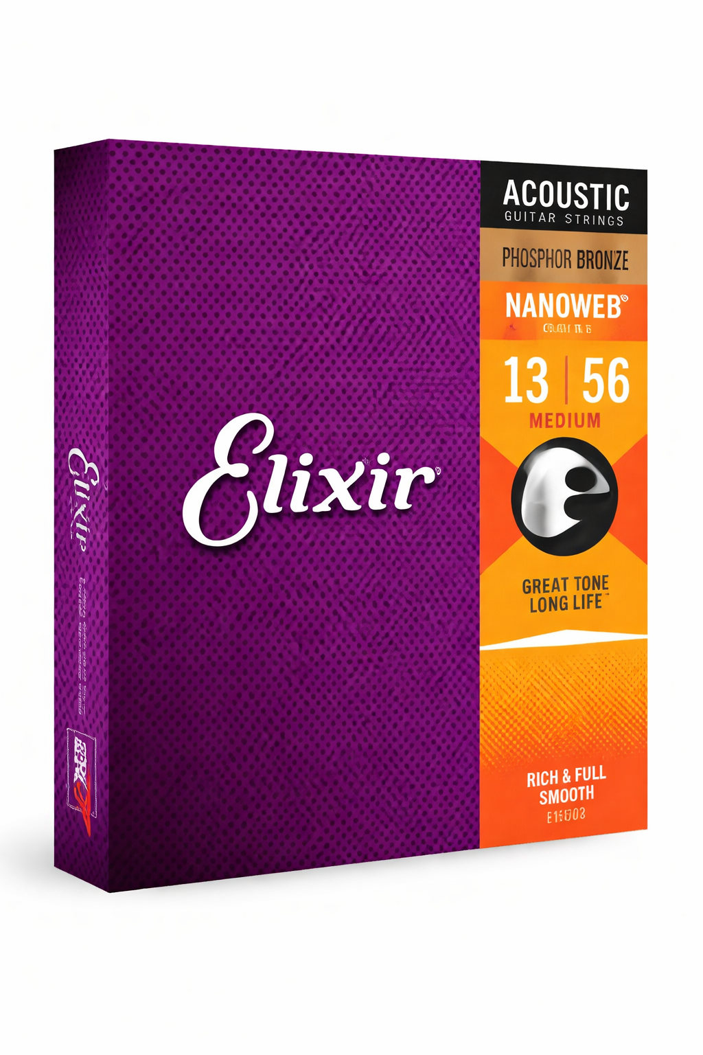 ELIXIR E16102 NANO PB ACOUSTIC 013-056 MEDIUM SET