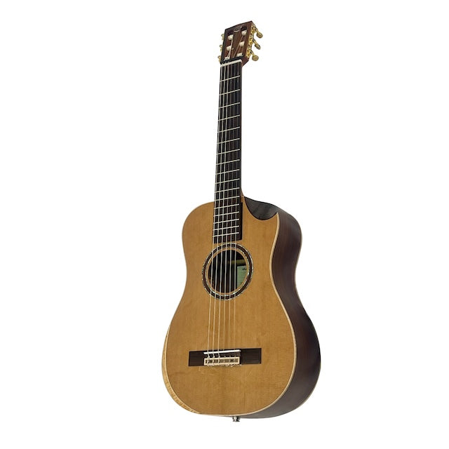 Journey Instruments - OC522C - Solid Cedar / Solid Pau Ferro Classical Travel Guitar