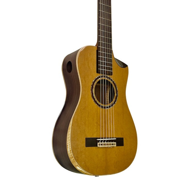 Journey Instruments - OC522C - Solid Cedar / Solid Pau Ferro Classical Travel Guitar